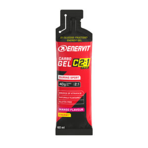 Produktbild ENERVIT C2:1 Carbo Gel Mango, 24 x 60 ml
